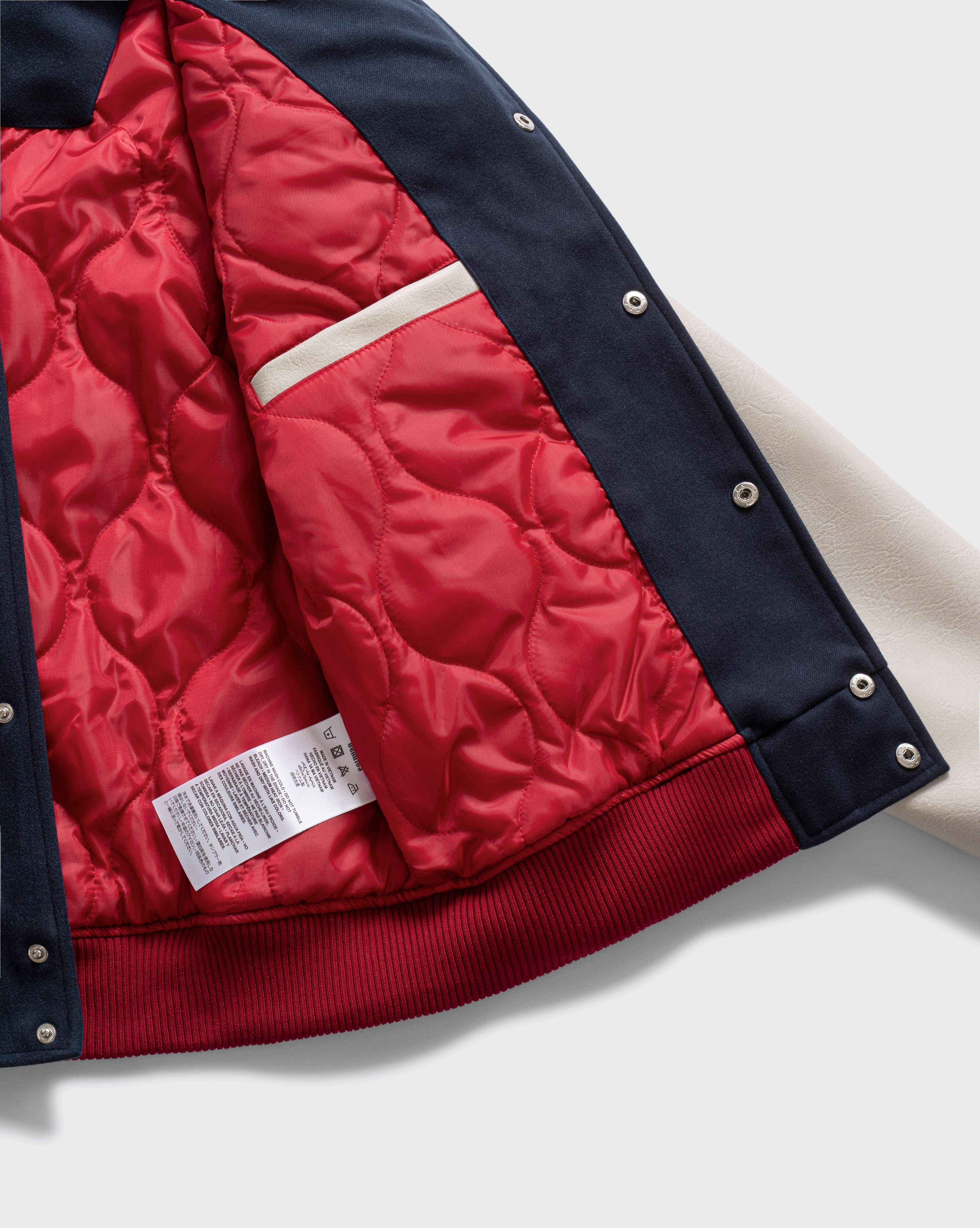 Candles True Compound Varsity Jacket Navy