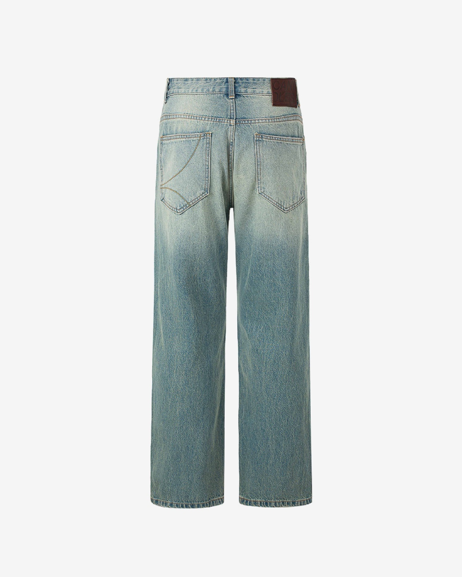 Candles Vintage Straight Jeans Blue