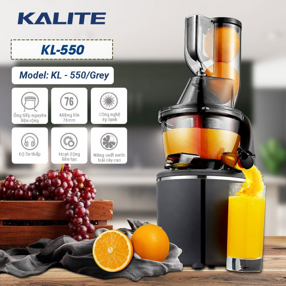 MÁY ÉP CHẬM KALITE KL-550