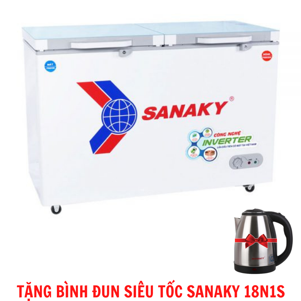 TỦ ĐÔNG SANAKY INVERTER 260 LÍT VH-3699A4K