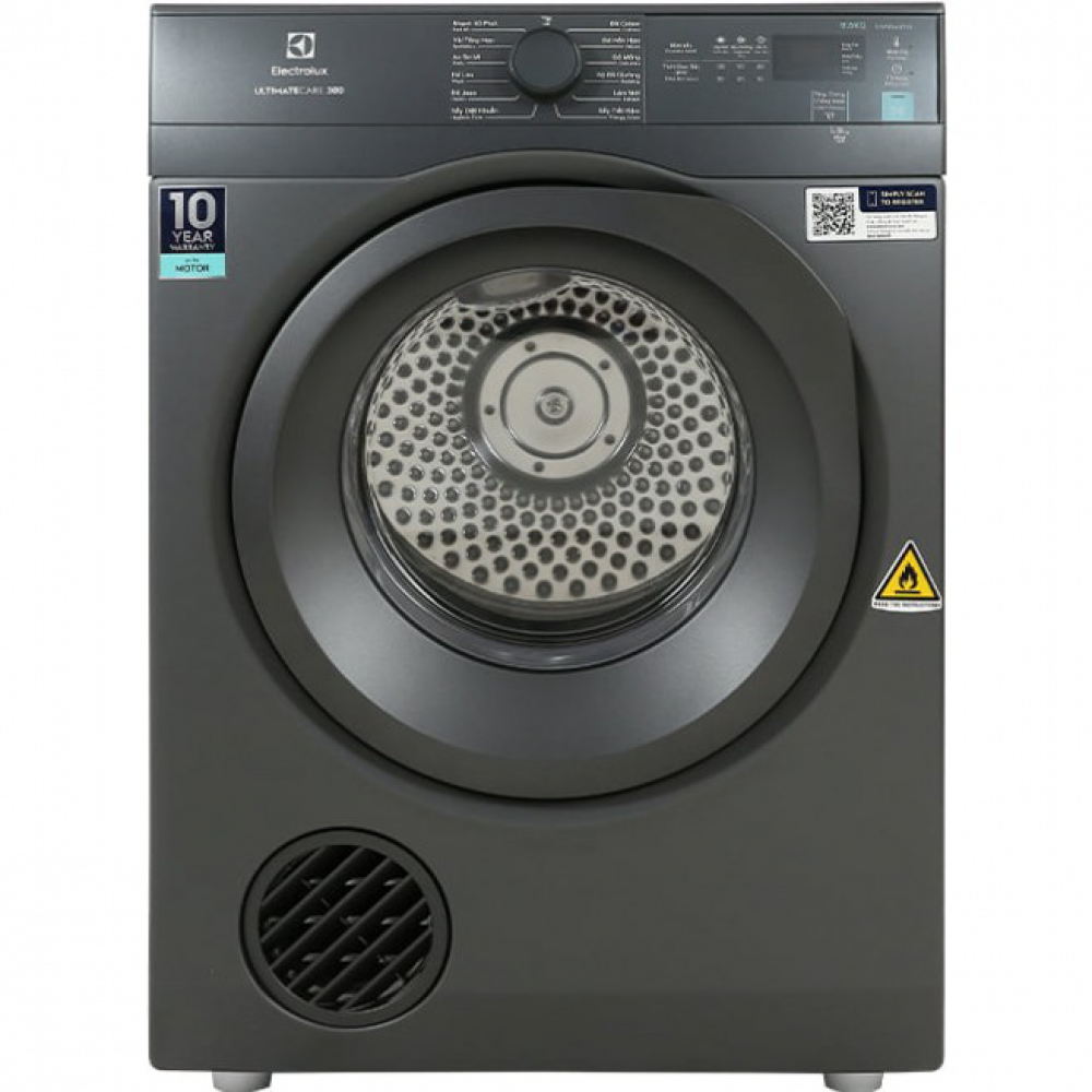 Máy sấy thông hơi Electrolux UltimateCare 8.5 kg EDS854N3SB