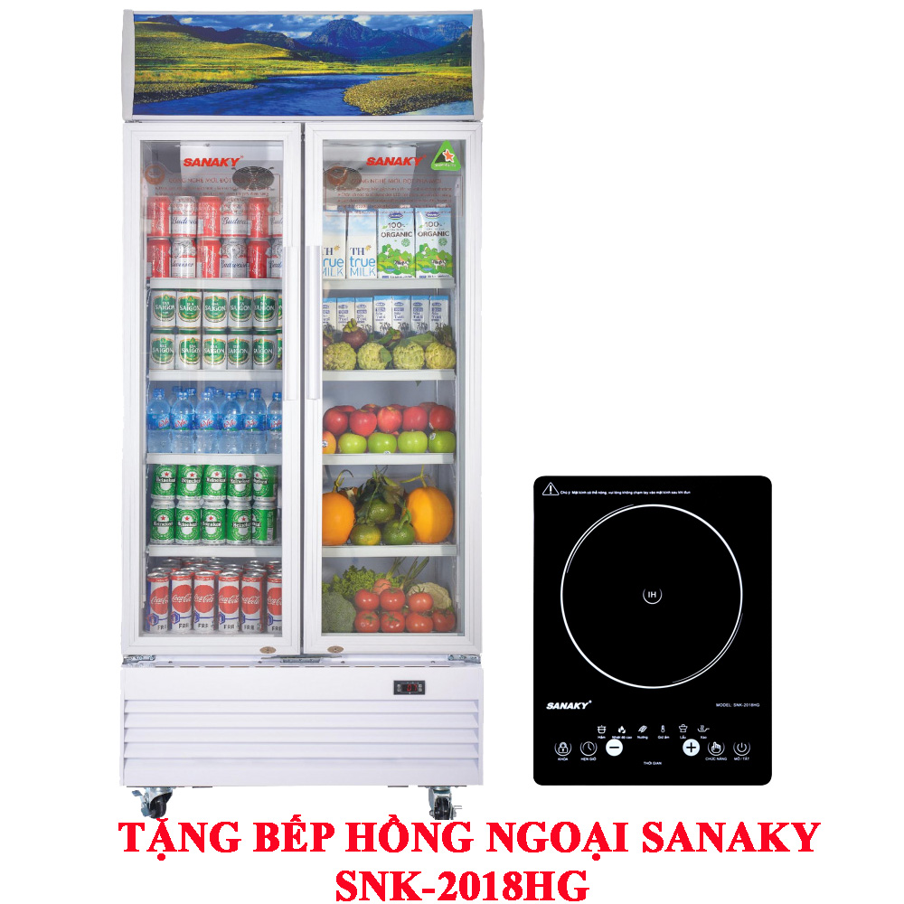 TỦ MÁT SANAKY 600 LÍT VH-8009HP