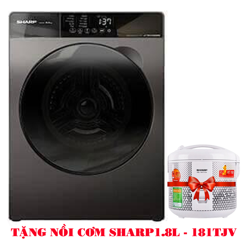 [NEW] MÁY GIẶT SHARP 8.5KG ES-FK852SV-G