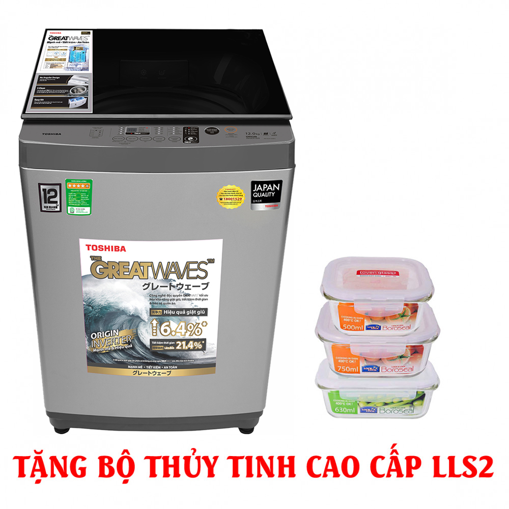 MÁY GIẶT TOSHIBA 12 KG AW-DUK1300KV(SG)