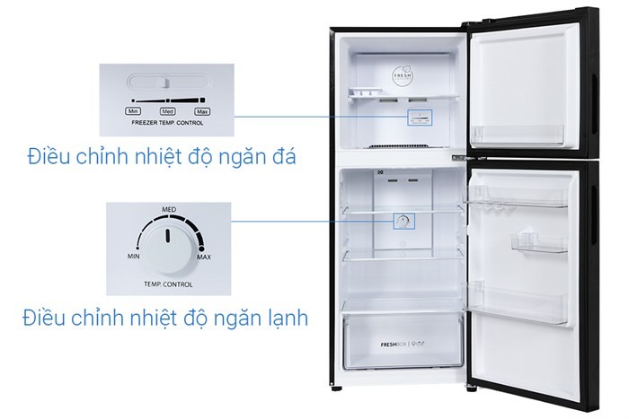 Tủ lạnh Aqua Inverter 189 lít AQR-T220FA(FB