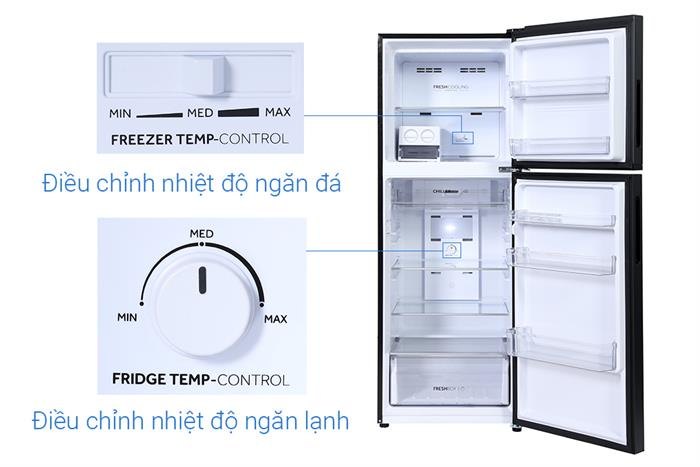 Tủ lạnh Aqua Inverter 328 lít AQR-T380FA(SL)