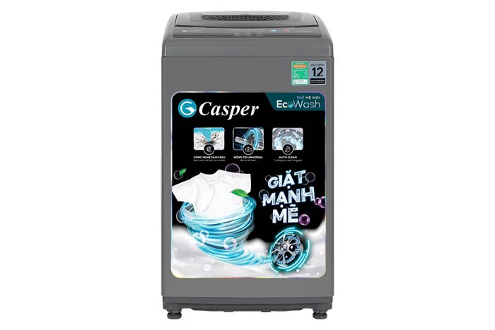 Máy giặt Casper cửa trên 7.5kg WT-75NG1