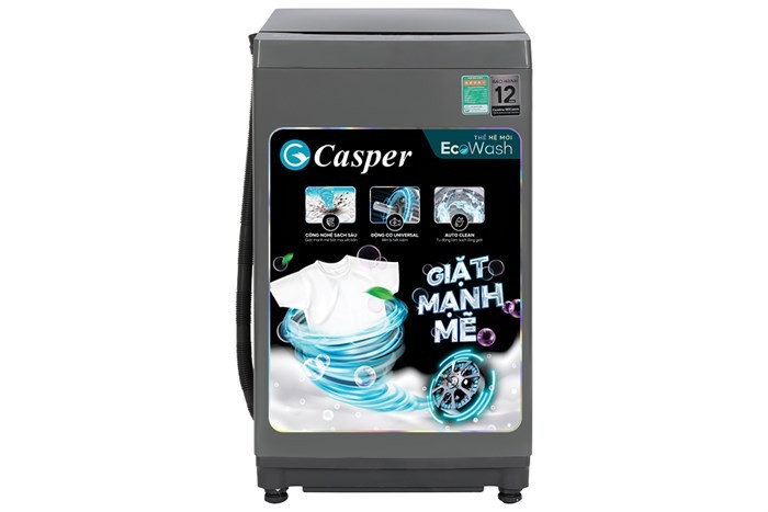 Máy giặt Casper cửa trên 8.5kg WT-85NG1