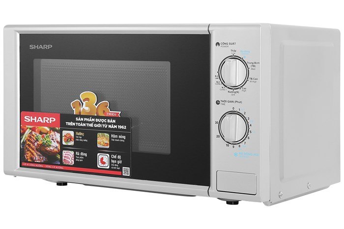 Lò vi sóng Sharp có nướng R-G228VN-SL 20 lít