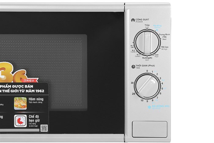 Lò vi sóng Sharp có nướng R-G228VN-SL 20 lít