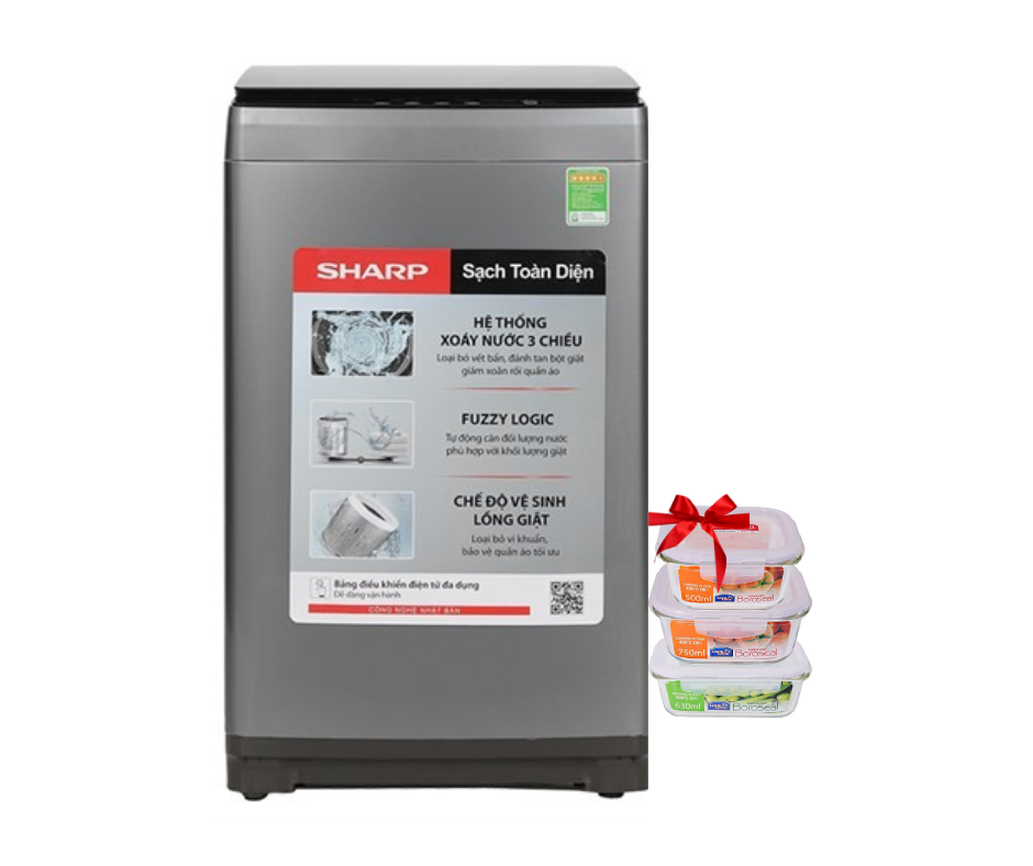 MÁY GIẶT SHARP 10 KG ES-W10NV-GY