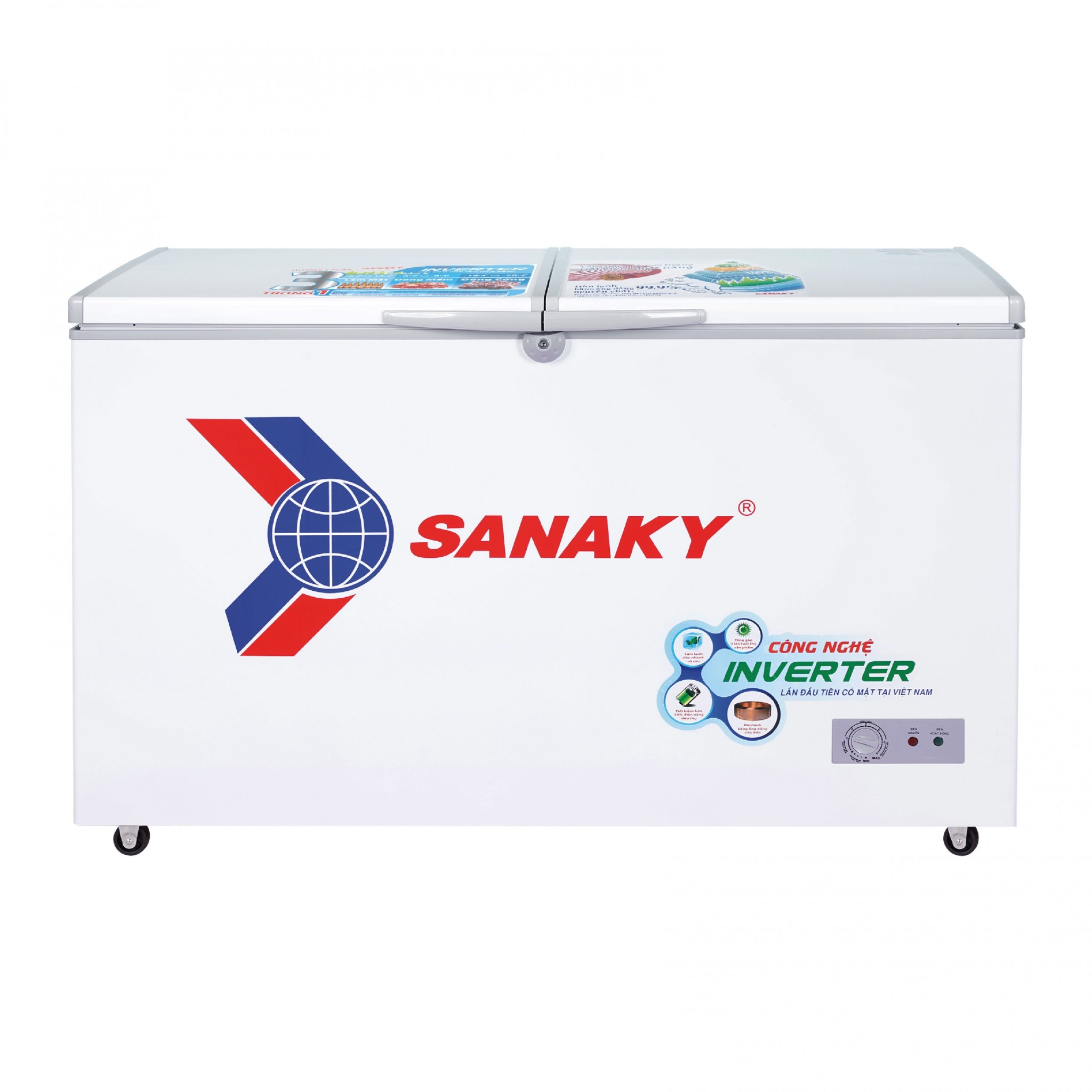 Tủ đông Sanaky Inverter 305L VH-4099A3