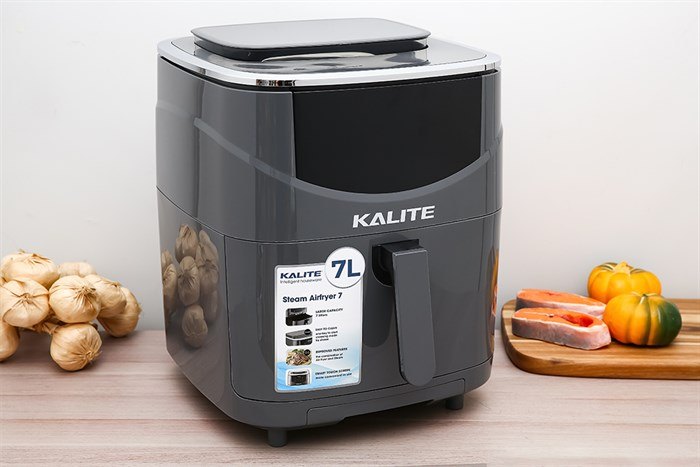 Nồi chiên hơi nước Kalite Steam 7 1700W dung tích 7L chiên hấp 2in1 hàng chính hãng