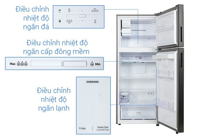 Tủ Lạnh Samsung RT42CG6584B1 406L