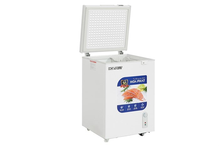 Tủ đông Hòa Phát 107 Lít HPF AD6107.T1 (Funiki, 1 ngăn đông kính cường lực )