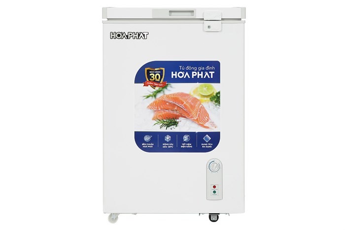 Tủ đông Hòa Phát 107 Lít HPF AD6107.T1 (Funiki, 1 ngăn đông kính cường lực )