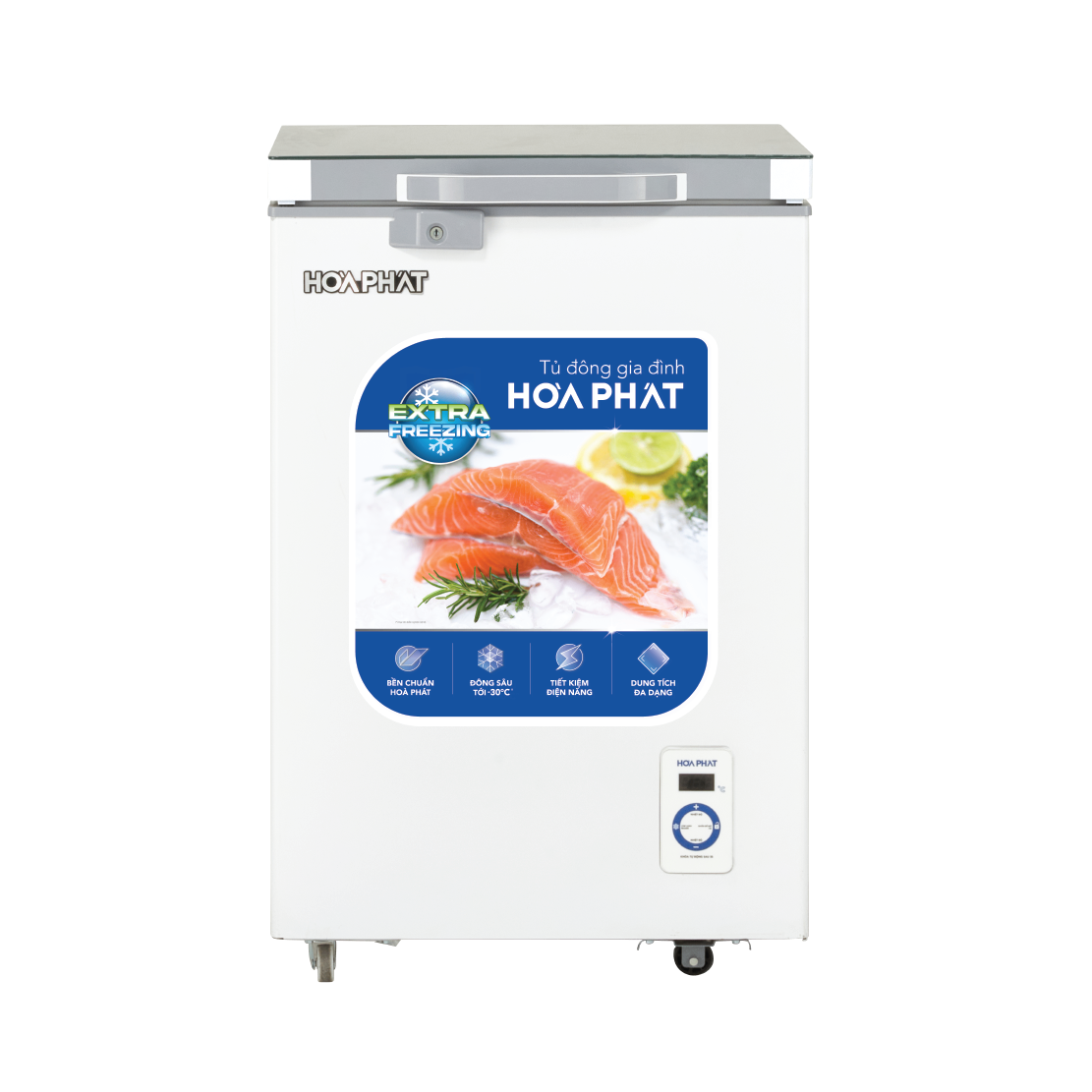 Tủ đông Hòa Phát 107 Lít HPF AD6107 ( Funiki , 1 ngăn đông)