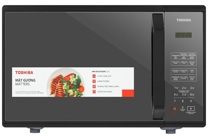 Lò vi sóng Toshiba không nướng MM-EM25PE(BM) 25 lít