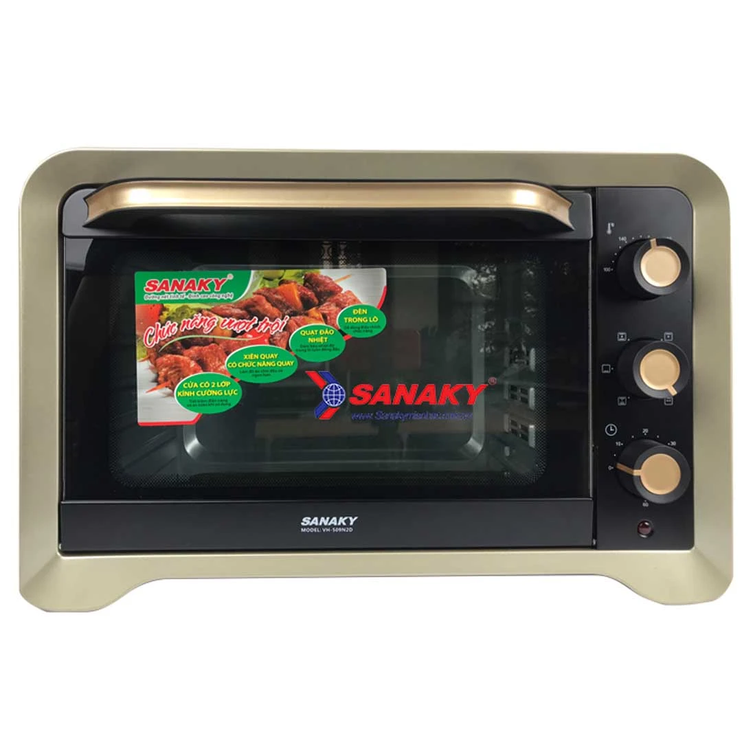 Lò nướng Sanaky VH509N2D (inox)