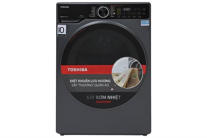 Máy sấy bơm nhiệt Toshiba 10 kg TD-T25BS110HWV(MG)