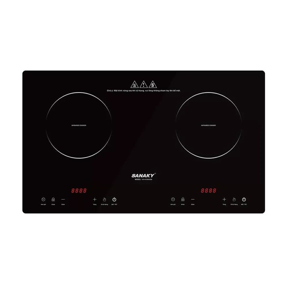 Bếp hồng ngoại đôi Sanaky VH-4100HGW