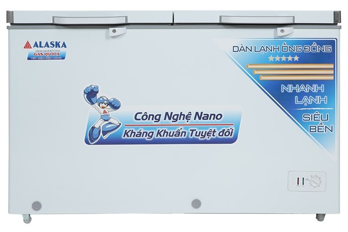Tủ đông mát Alaska 372 lít BCD-5568C