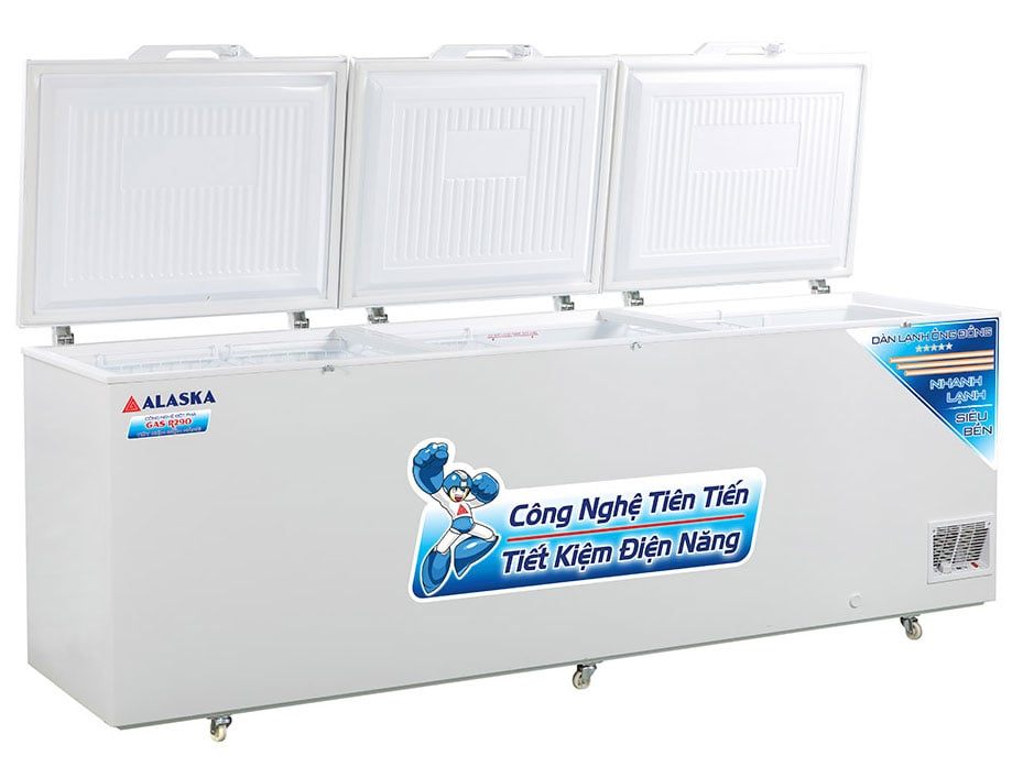 Tủ đông 3 cánh Alaska HB-1500C 1288 lít