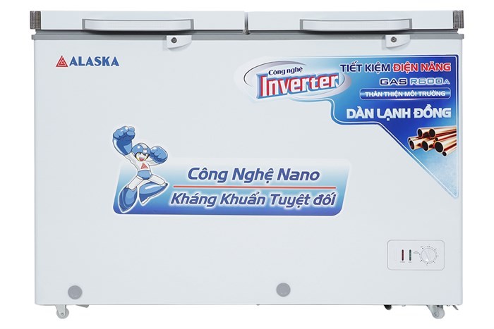 Tủ đông Alaska Inverter 312 lít BCD 5068CI