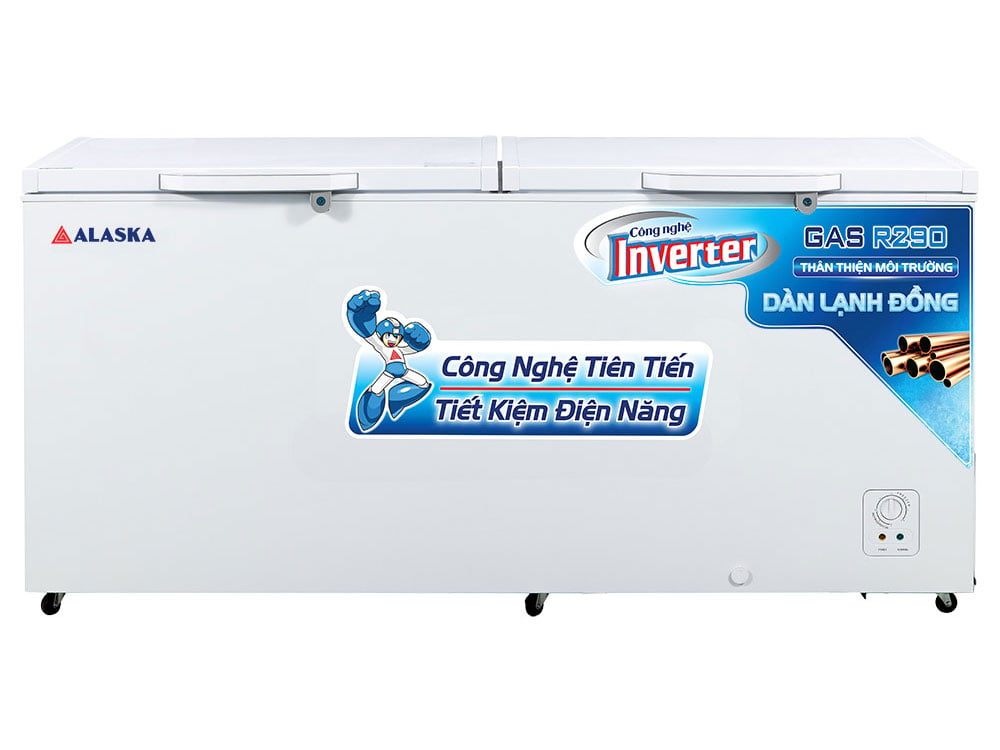 Tủ đông 2 cánh Alaska Inverter HB-1200CI 1.015 lít