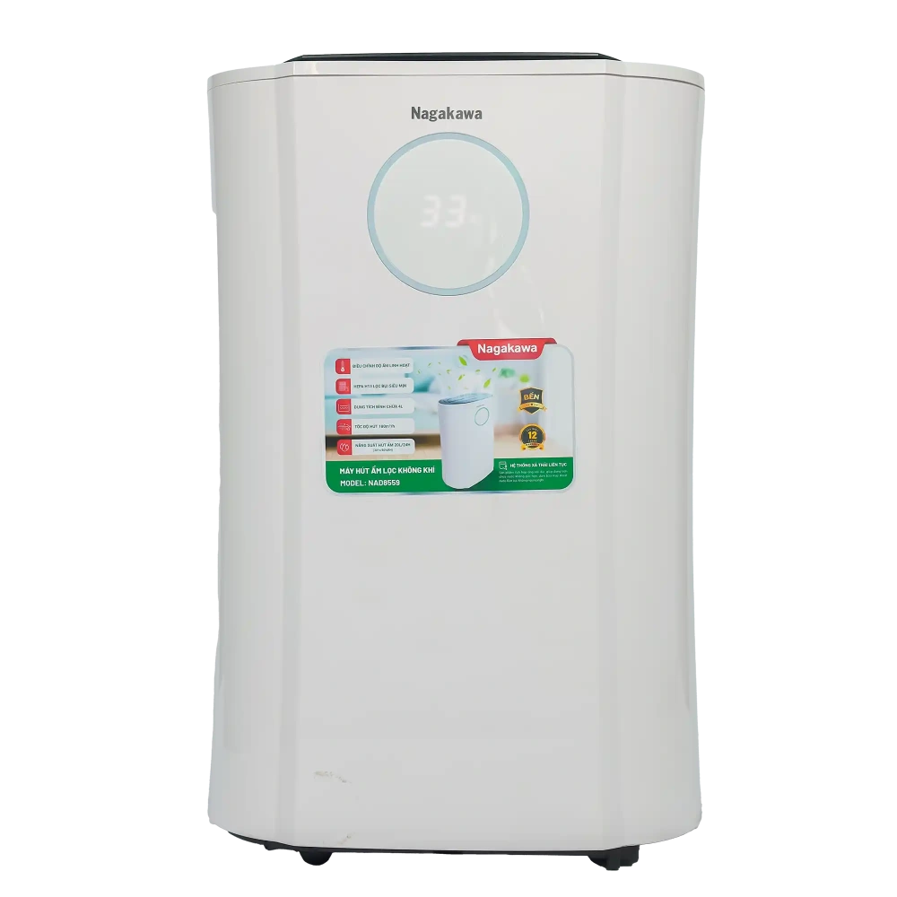 MÁY HÚT ẨM LỌC KHÔNG KHÍ NAGAKAWA NAD8559 20L