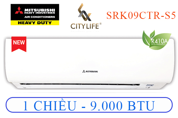 Điều hòa một chiều Mitsubishi Heavy 9.000 BTU SRK/SRC09CTR-S5