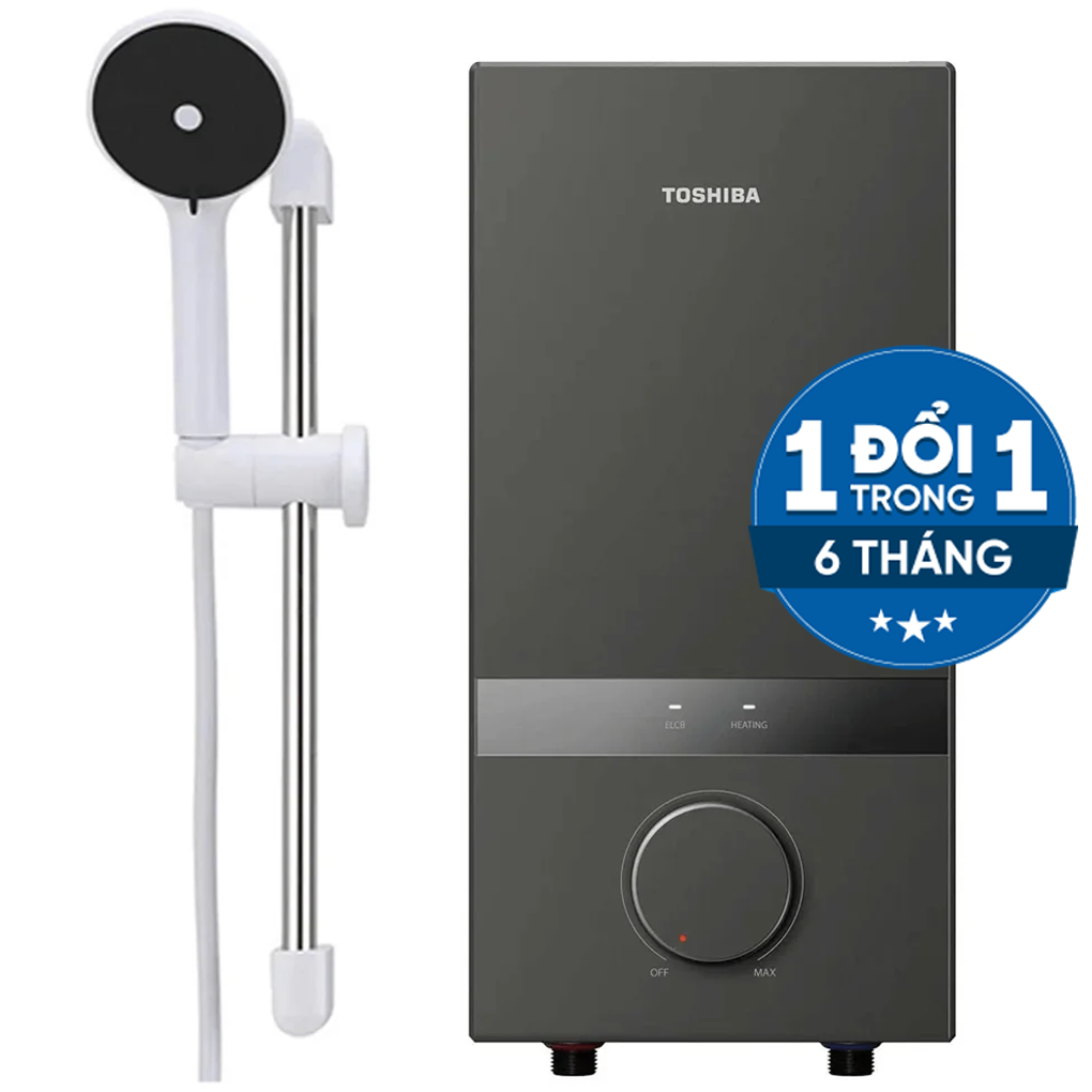 Máy Nước Nóng Trực Tiếp Toshiba TWH-45MCPVN(S)-WB KÈM VÒI SEN