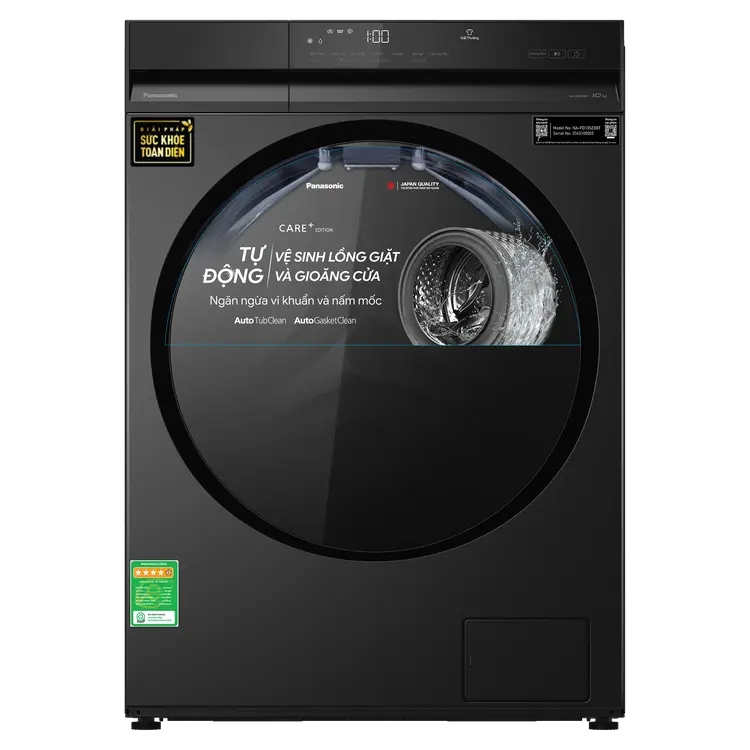 Máy giặt cửa trước Panasonic Inverter 10 kg NA-20VDW1BVT