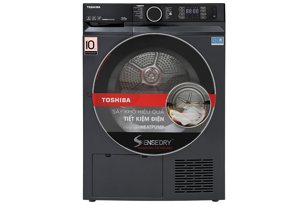 Máy sấy bơm nhiệt Toshiba 10 kg TD - BP110GHV(MG)