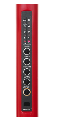 Quạt Đứng Mitsubishi LV16- RA--CY-RD ( đỏ ,có remote )