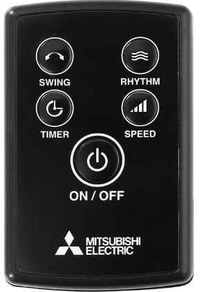 Quạt Đứng Mitsubishi LV16- RA--CY-RD ( đỏ ,có remote )