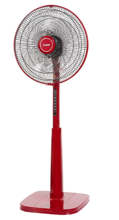 Quạt Đứng Mitsubishi LV16- RA--CY-RD ( đỏ ,có remote )