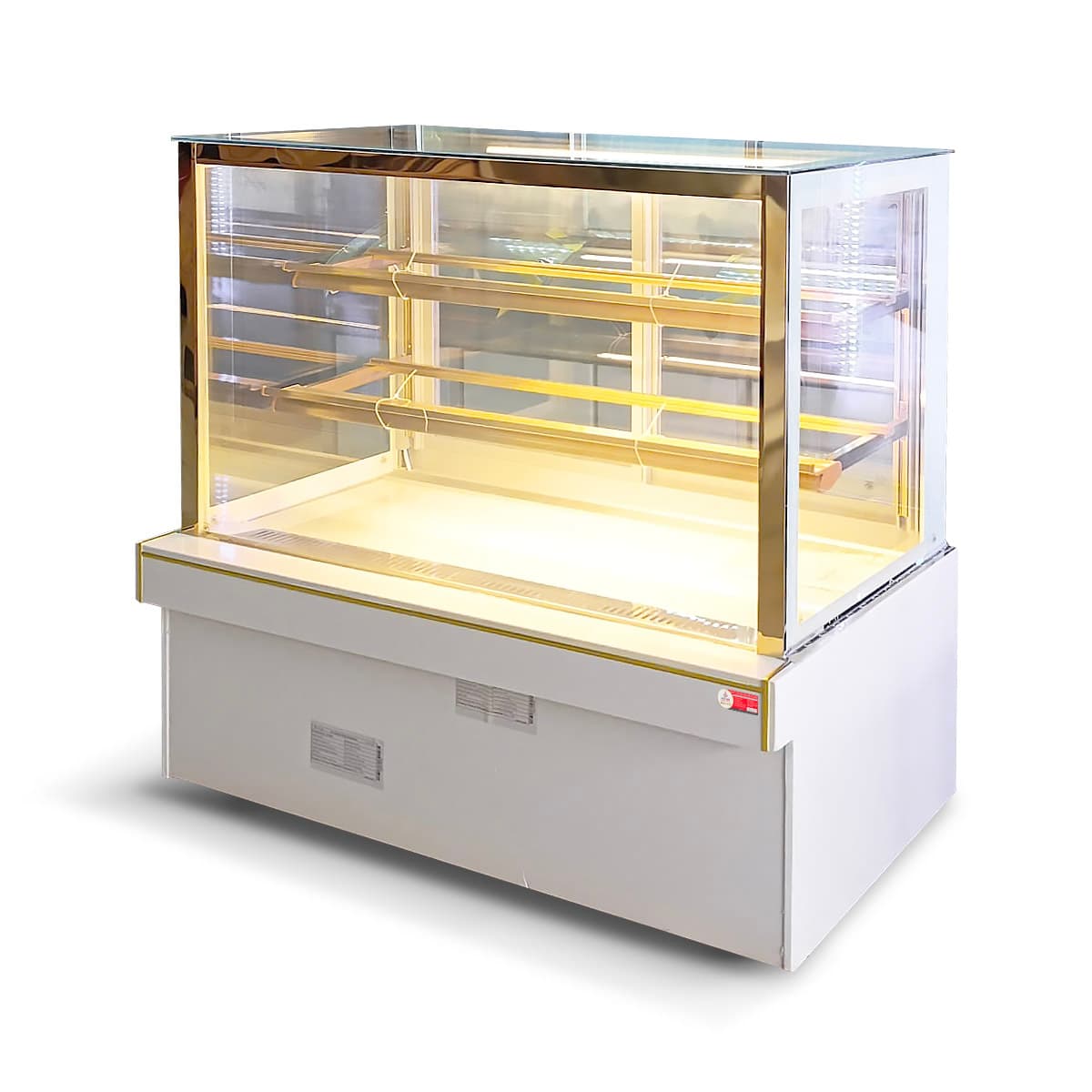 Tủ bánh kem kính vuông Oucboll YH-1800-3