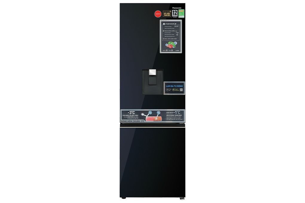Tủ Lạnh Inverter Lấy Nước Ngoài Panasonic NR-BV361WGKV 325 L