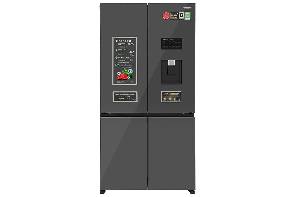 Tủ lạnh Panasonic Inverter 621 lít PRIME+ Edition Multi Door NR-XY680YMMV