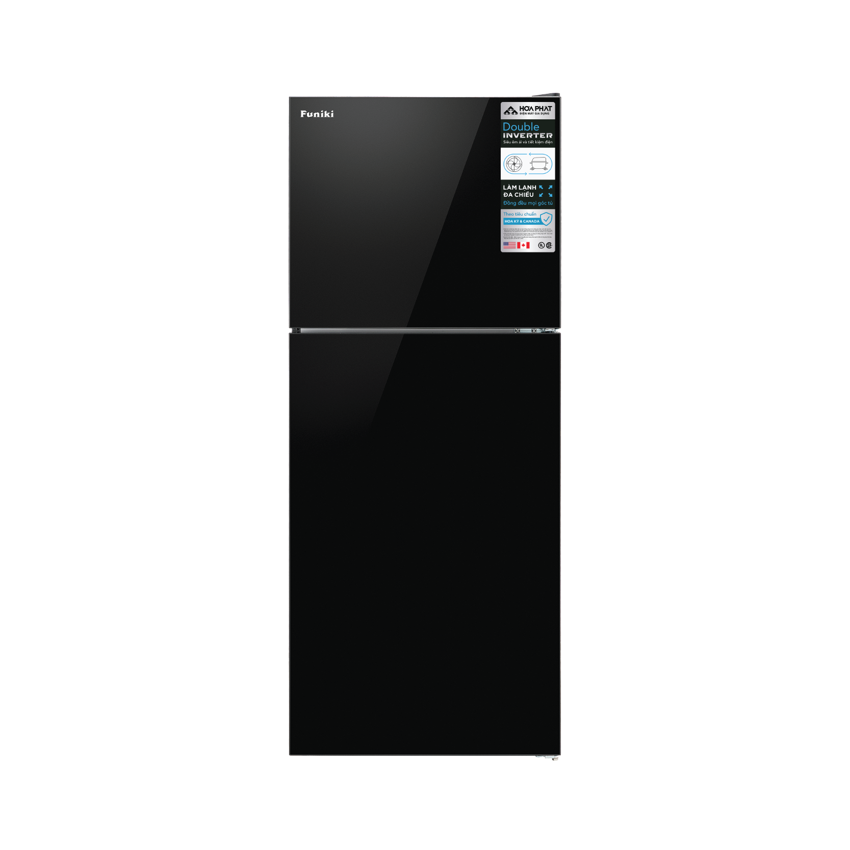 Tủ lạnh cánh kính Funiki Inverter HR T8286GB 286 lít