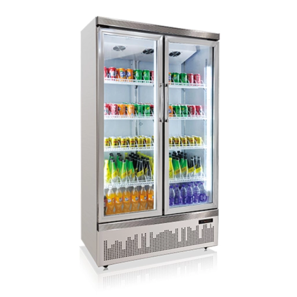 Tủ mát 2 cánh kính Oucboll 880L LG-880F