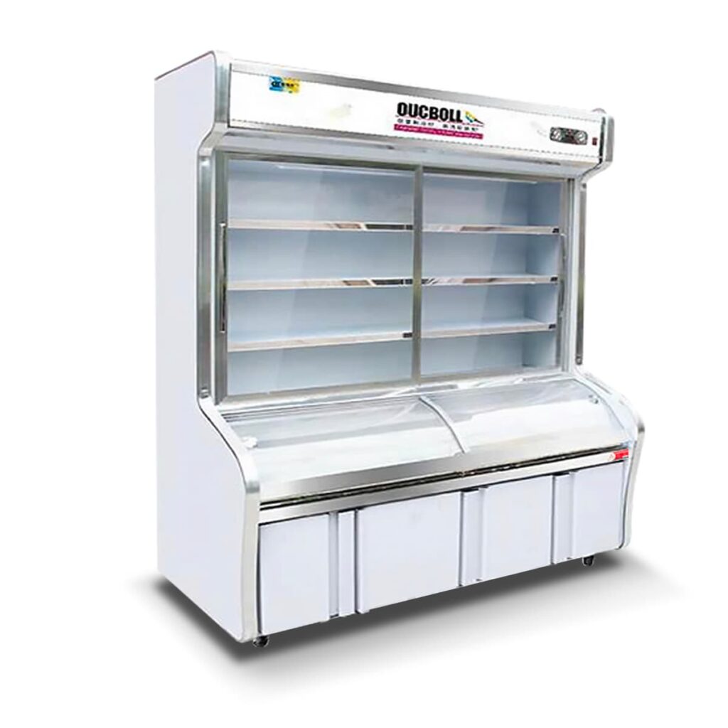 Tủ siêu thị 3 chế độ mát đông mềm đông cứng Oucboll LCD-2000S