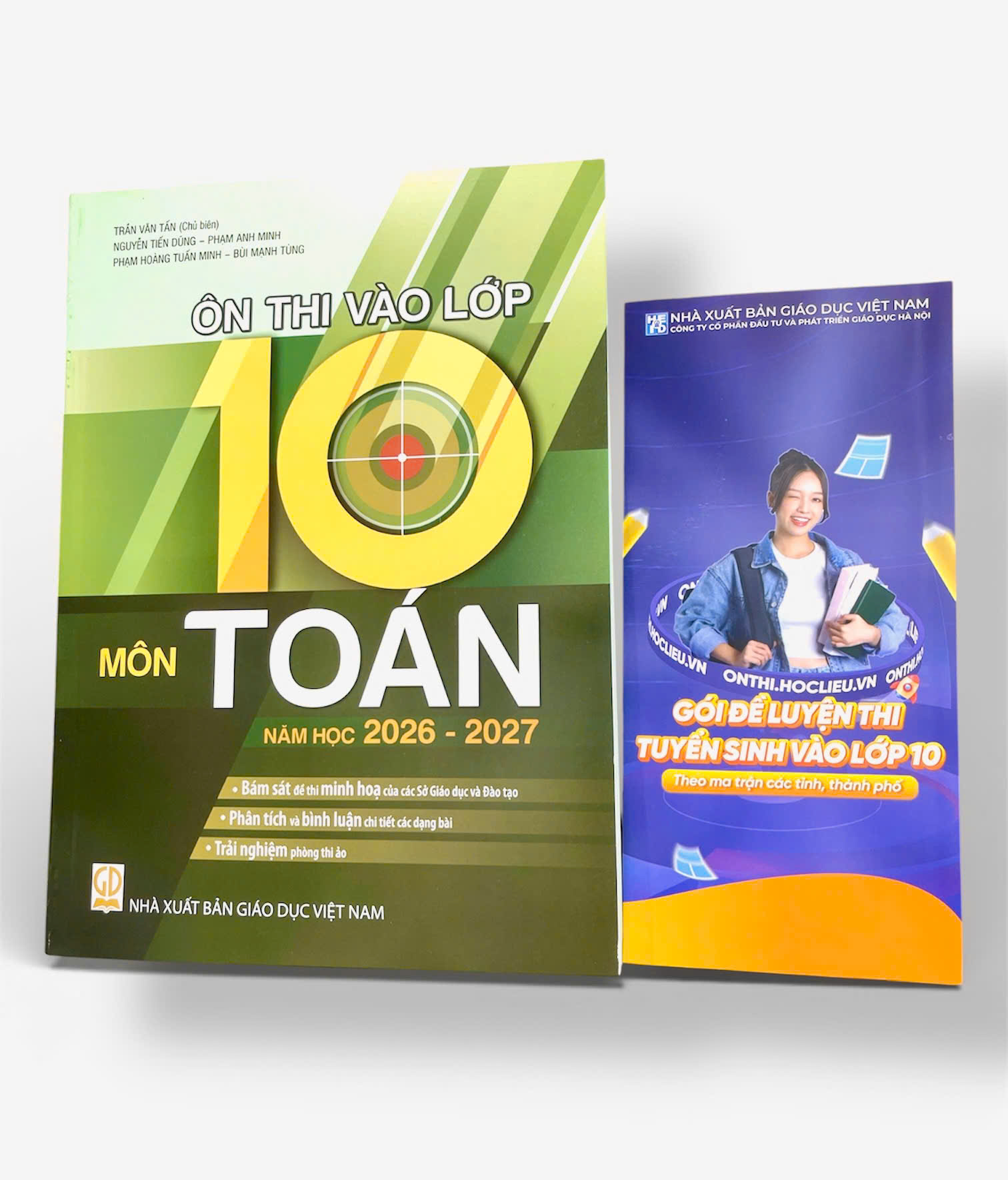 (HEID) Ôn thi vào lớp 10 Môn Toán năm học 2026-2027 + Gói đề luyện thi TS vào lớp 10