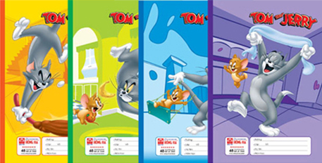 Vở 4 ôly School Tom & Jerry 48tr M0560