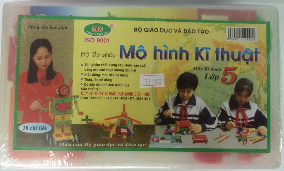 Bộ lắp ghép mô hình kĩ thuật 5 MIC (MN)