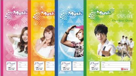 Vở pupil music 72tr M1058