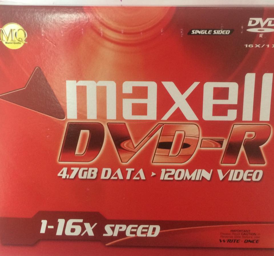 Đĩa trắng DVD có hộp (Maxell) MN