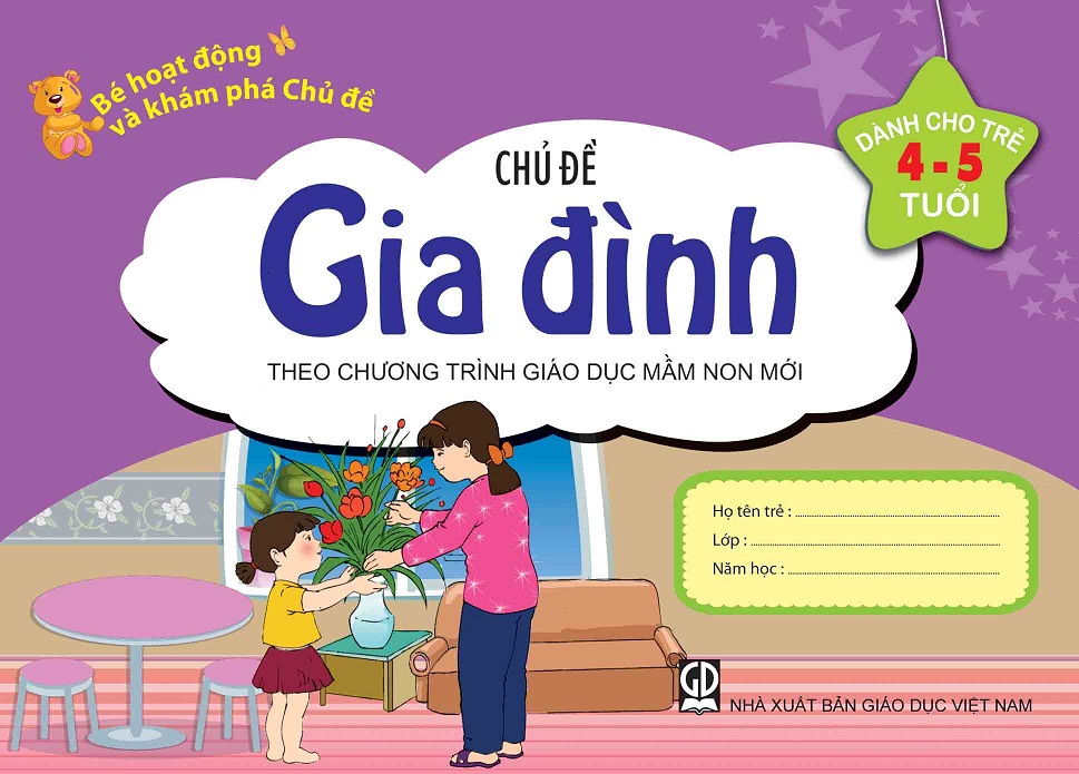 Bé HĐ và Khám Phá Chủ đề Gia đình (4-5 tuổi)