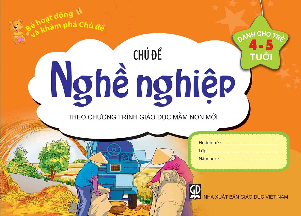 Bé HĐ và Khám Phá Chủ đề Nghề nghiệp (4-5 tuổi)